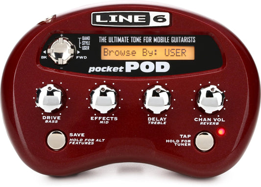 Line 6 Pocket POD Guitar Multi-Effects Processor