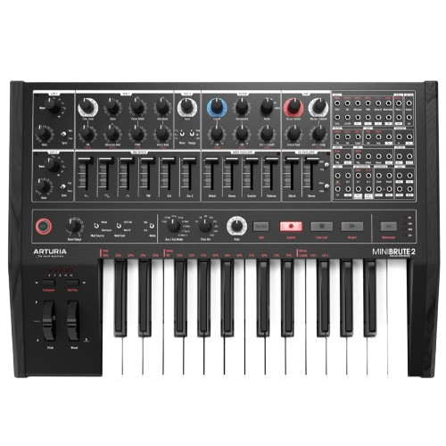 Arturia Minibrute 2 Noir Edition Synth (Open Box)