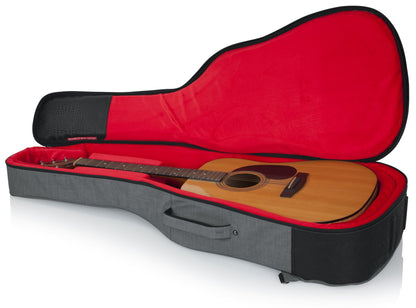 Gator Transit Acoustic Guitar Bag - Light Grey