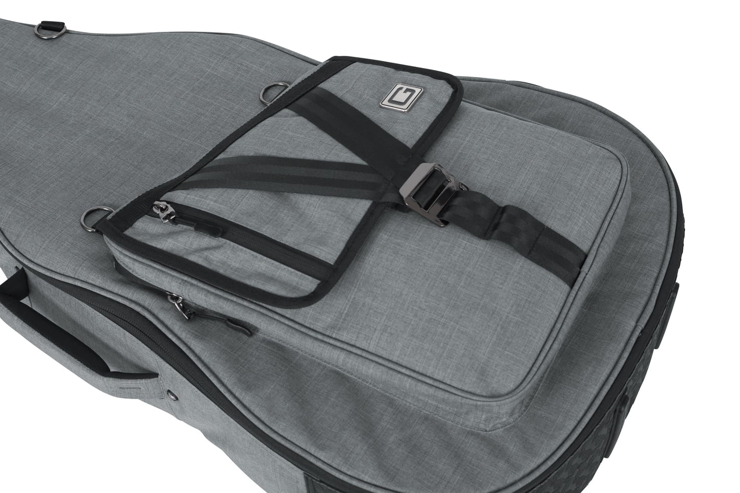Gator Transit Acoustic Guitar Bag - Light Grey