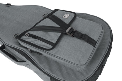 Gator Transit Acoustic Guitar Bag - Light Grey