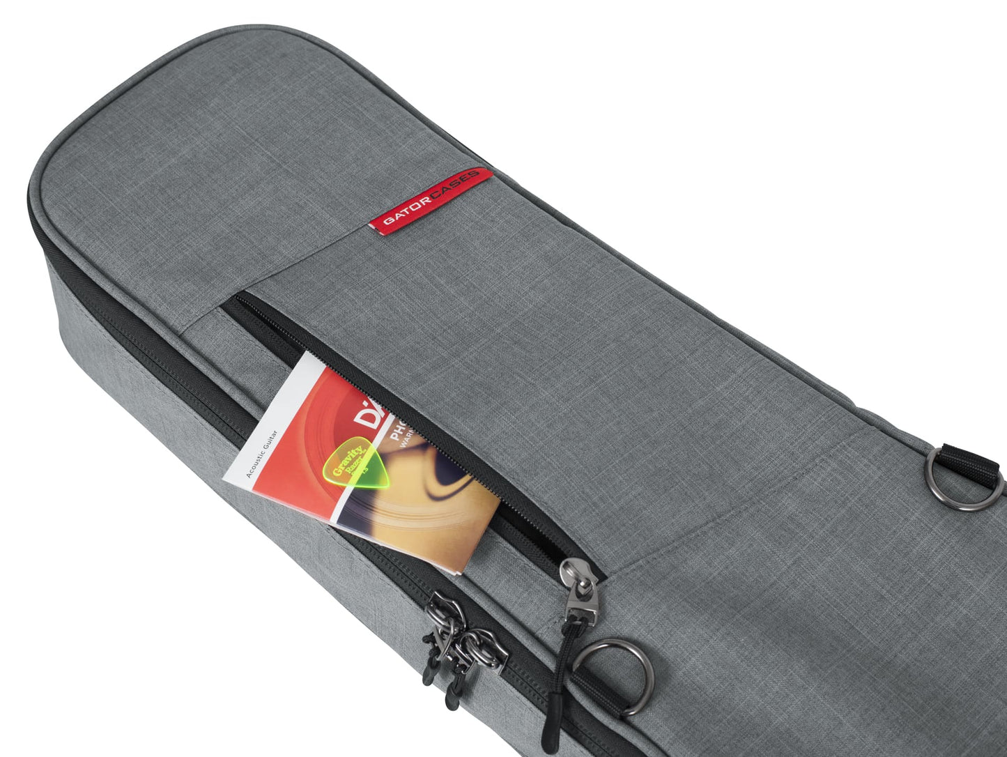 Gator Transit Acoustic Guitar Bag - Light Grey