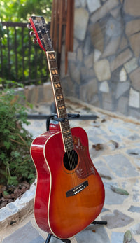 Hondo ii h180a Vintage Electro Acoustic Guitar, Hummingbird