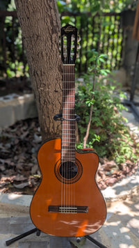 Oscar Schmidt OC11CE Classical Cutaway Acoustic-Electric Guitar