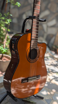 Oscar Schmidt OC11CE Classical Cutaway Acoustic-Electric Guitar